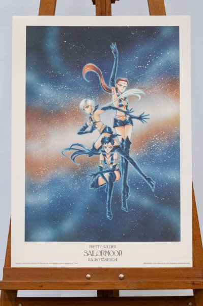 Pretty Soldier Sailor Moon by Naoko Takeuchi 1997 Poster 1000 Editions