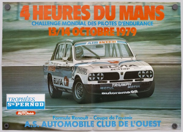 4 Heures du Mans 1979 Poster