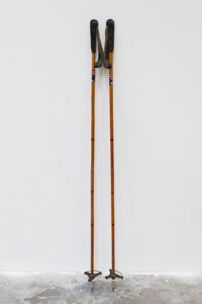 Bastoncini da sci in bambù Liljedahl 130 cm
